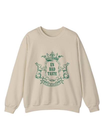 EN BAD TASTE CREST SWEATSHIRT